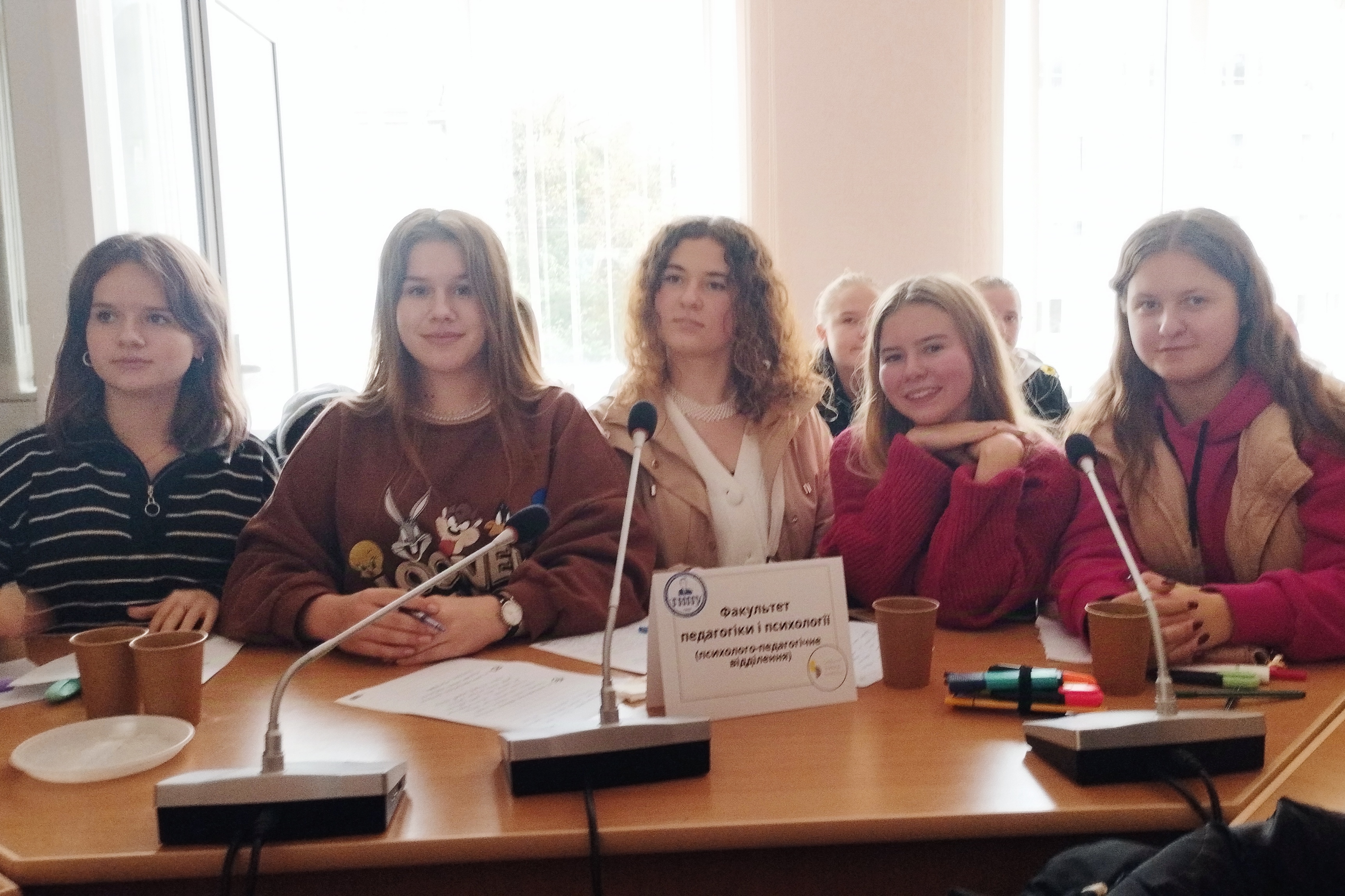 В очікуванні тренінгу.